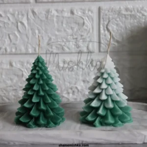 عکس دو مدل متفاوت شمع کاج