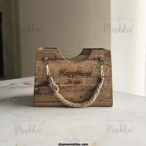 عکس شاخص محصول باکس چوبی دسته کنفی مدل تارا